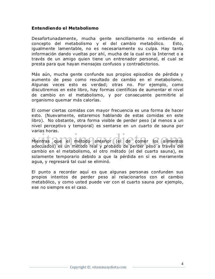 Mejor medicina para metabolismo presistemico