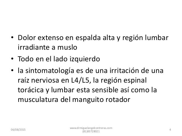 Los dolores en el cuello detrás y el vértigo