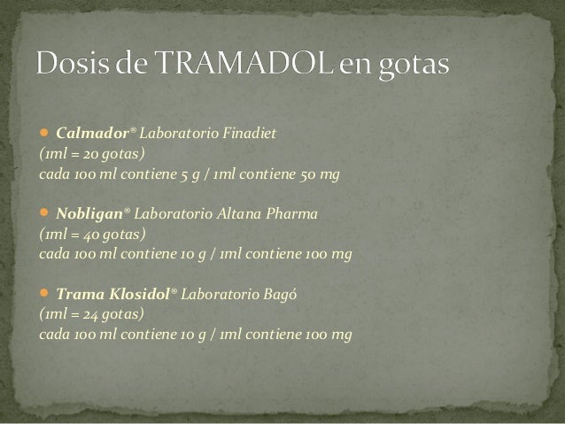 calmador tramadol hcl 5 gotas precio