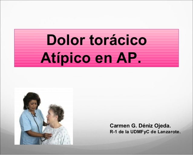 Dolor Toracico Atipico - 