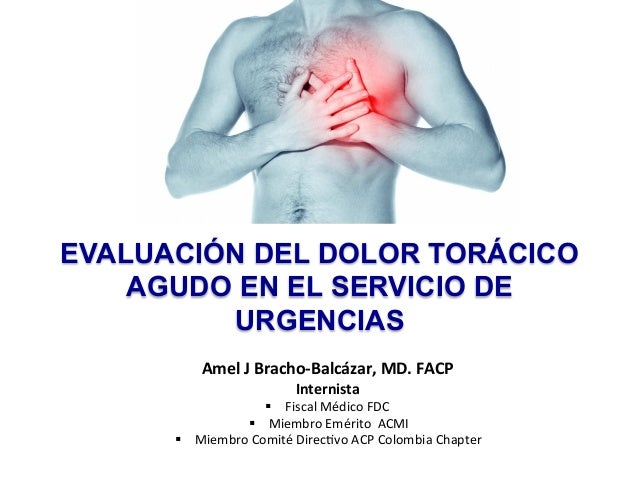 Dolor Torácico En Sala De Urgencias - 