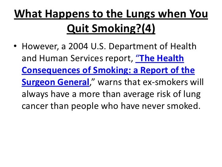 Do lungs heal after quitting smoking