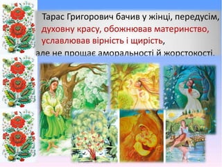 Доля жінки у творчості Тараса Шевченка