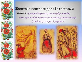 Доля жінки у творчості Тараса Шевченка