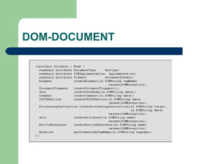 DOM-DOCUMENT 