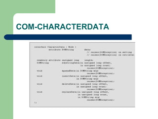 COM-CHARACTERDATA 