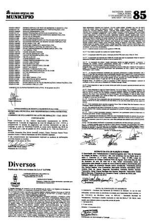 Diário Oficial do Município