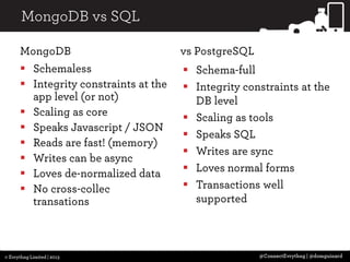 3 Cups of Java Drivers with a Slice of MongoDB