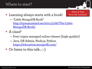 3 Cups of Java Drivers with a Slice of MongoDB