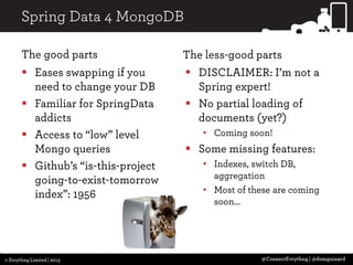 3 Cups of Java Drivers with a Slice of MongoDB