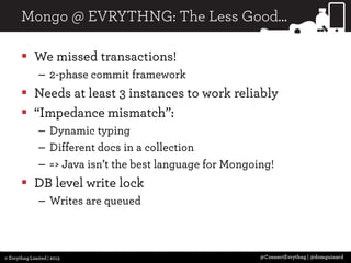 3 Cups of Java Drivers with a Slice of MongoDB