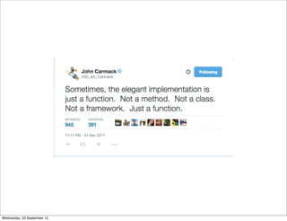 Wednesday, 23 September 15
 