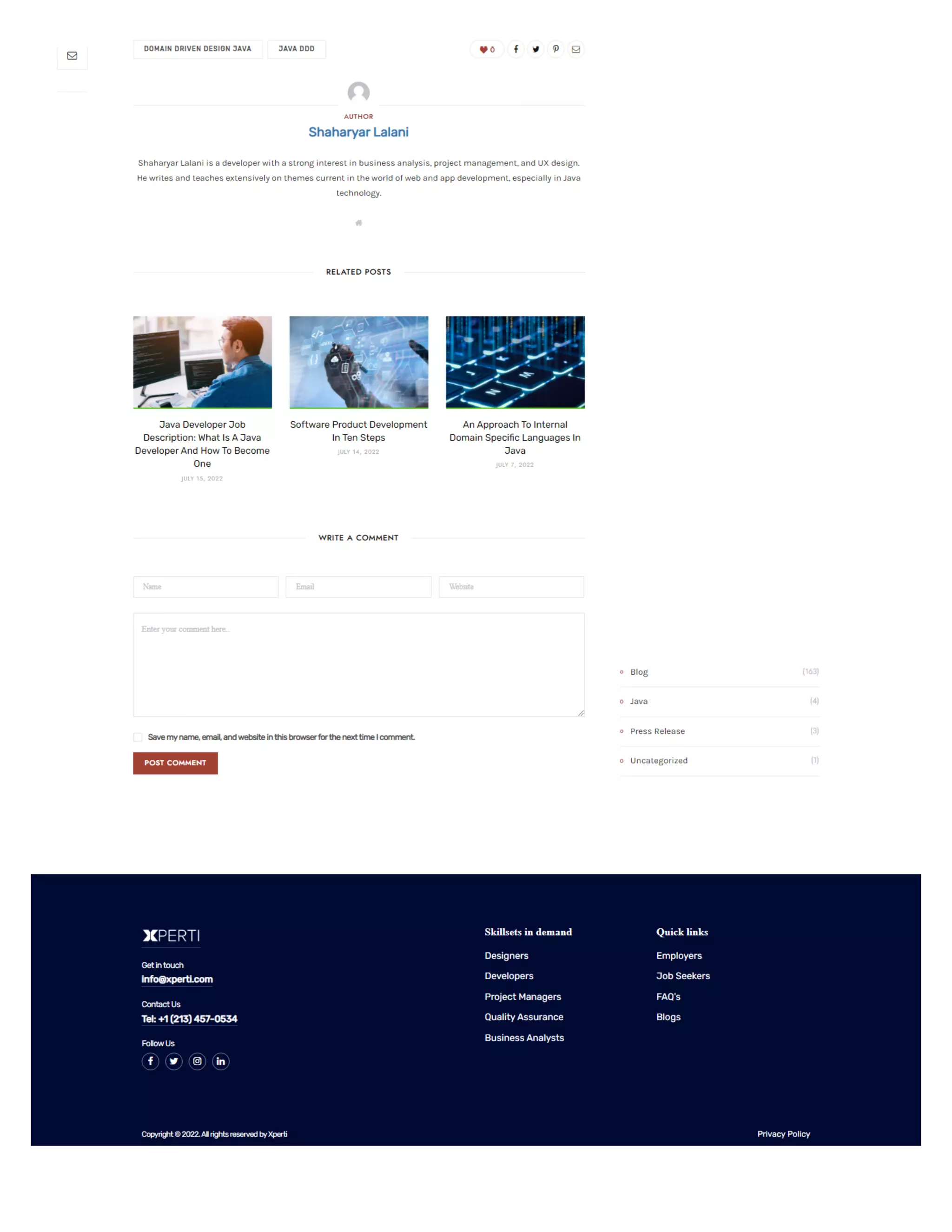 An Introduction to Domain-Driven Design In Java | PDF | Technology ...