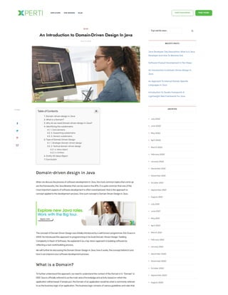 An Introduction to Domain-Driven Design In Java | PDF | Technology ...