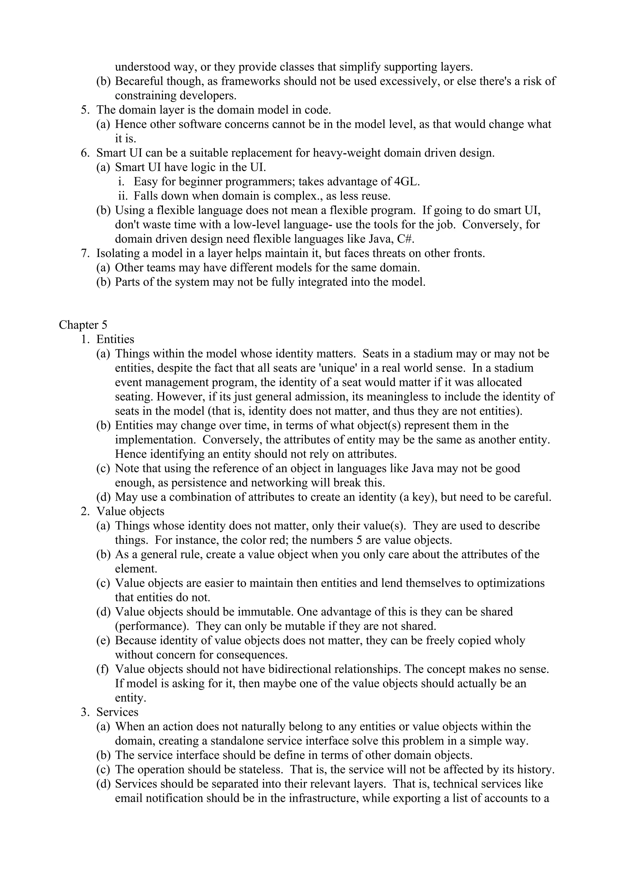 Domain Driven Design Thoughts   Mat Holroyd