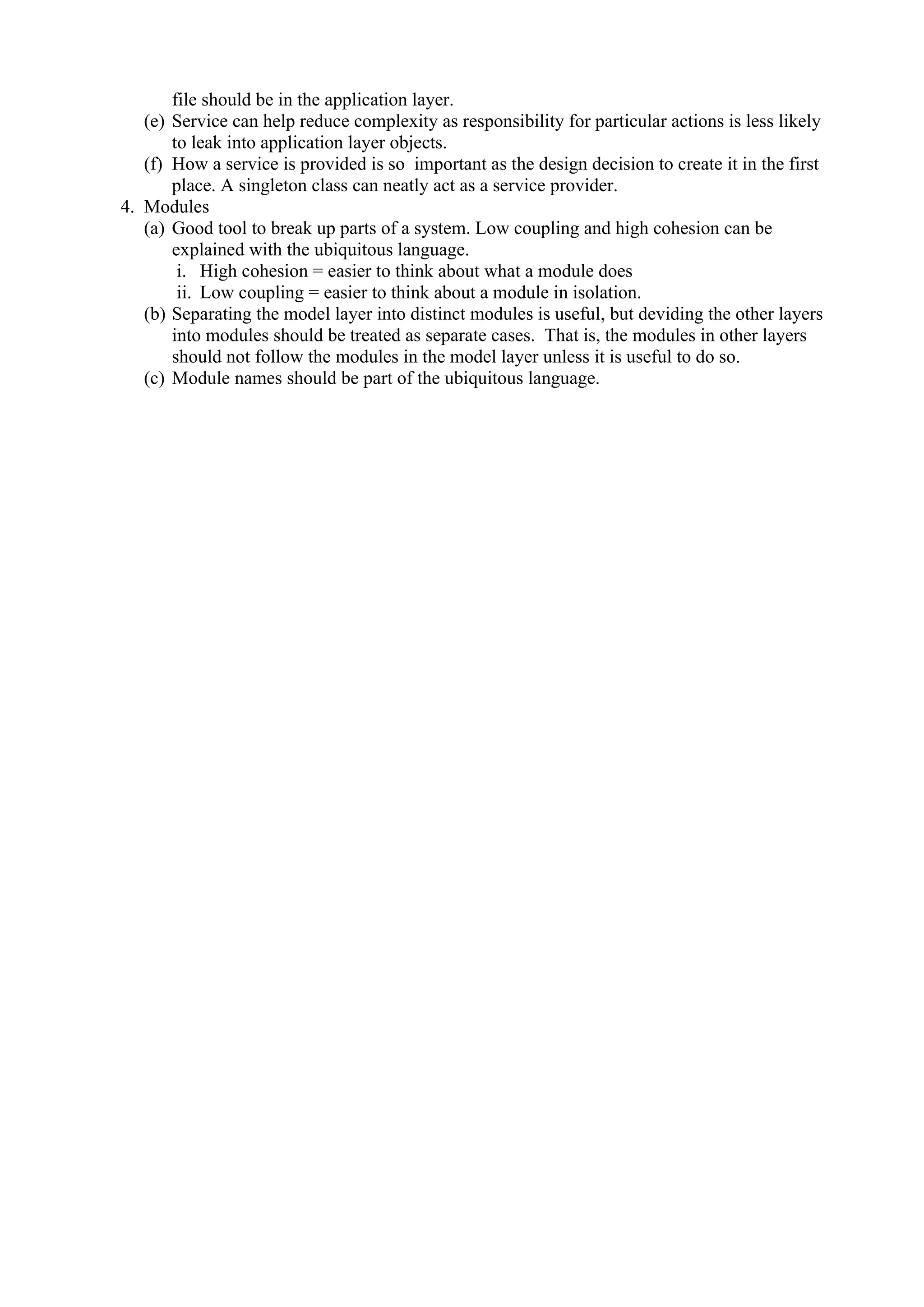 Domain Driven Design Thoughts   Mat Holroyd