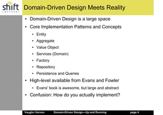 Domain Driven Design Up And Running | PDF