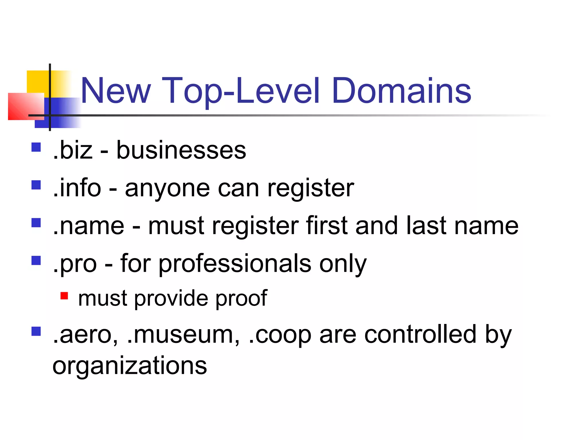 Domain Name Service | PPT