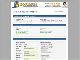 Domain Name Creation and Registration