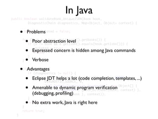 Domain specific languages and Scala | PDF