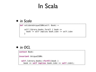 Domain specific languages and Scala | PDF