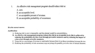 Information Risk Management - Understanding Risk
