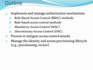 Domain 5 - Identity and Access Management | PPTX