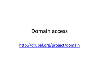 Domain access 
http://drupal.org/project/domain 
 