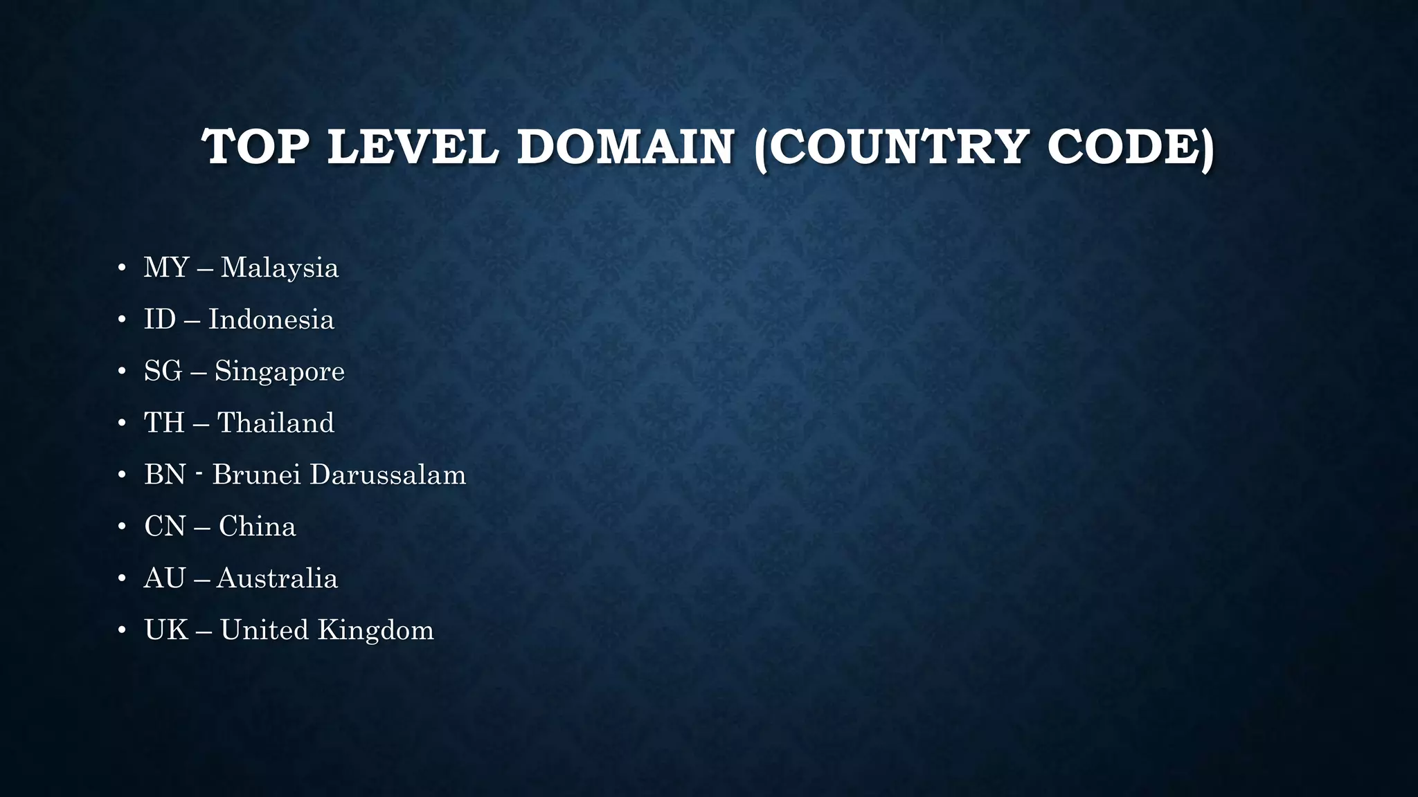 Domain and hosting | PPTX