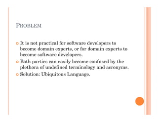 Domain Driven Design