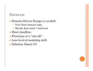 Domain Driven Design