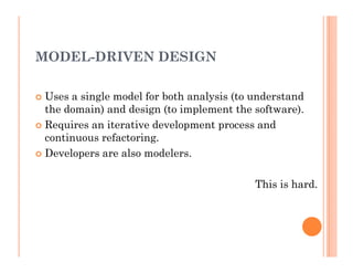 Domain Driven Design