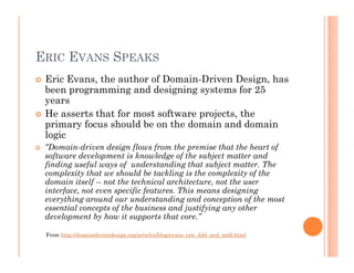 Domain Driven Design