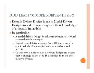 Domain Driven Design