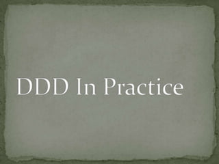 Command Query Separation (CQS)