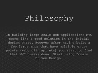 Domain Driven Design using Laravel | PPTX