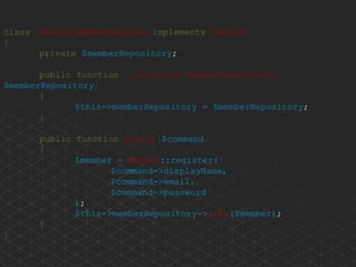 Domain Driven Design using Laravel | PPTX