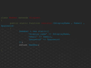 Domain Driven Design using Laravel | PPTX