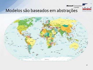 Modelos são baseados em abstrações
18
 