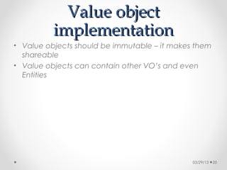 Domain driven design | PPT
