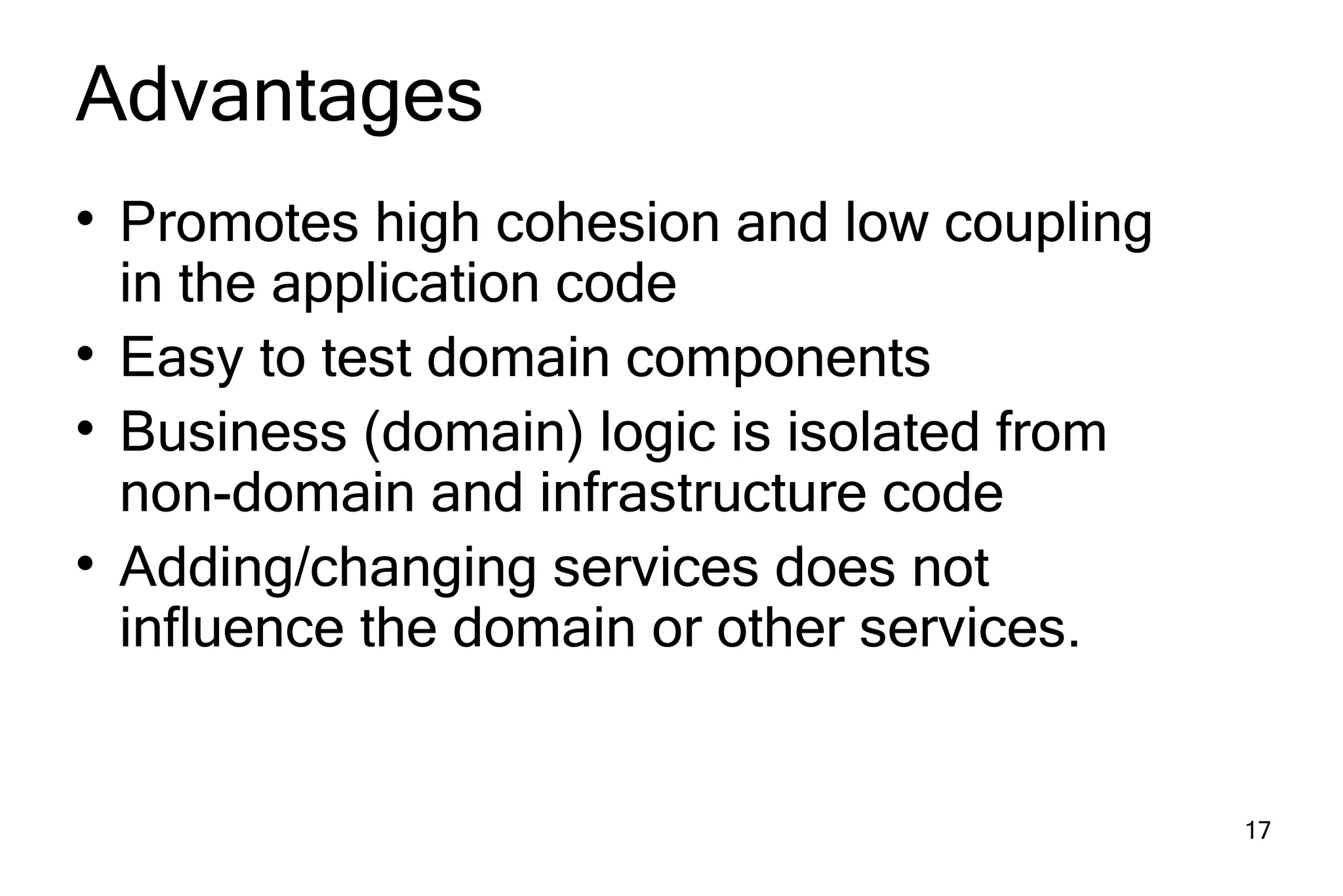 Domain Driven Design Development Spring Portfolio