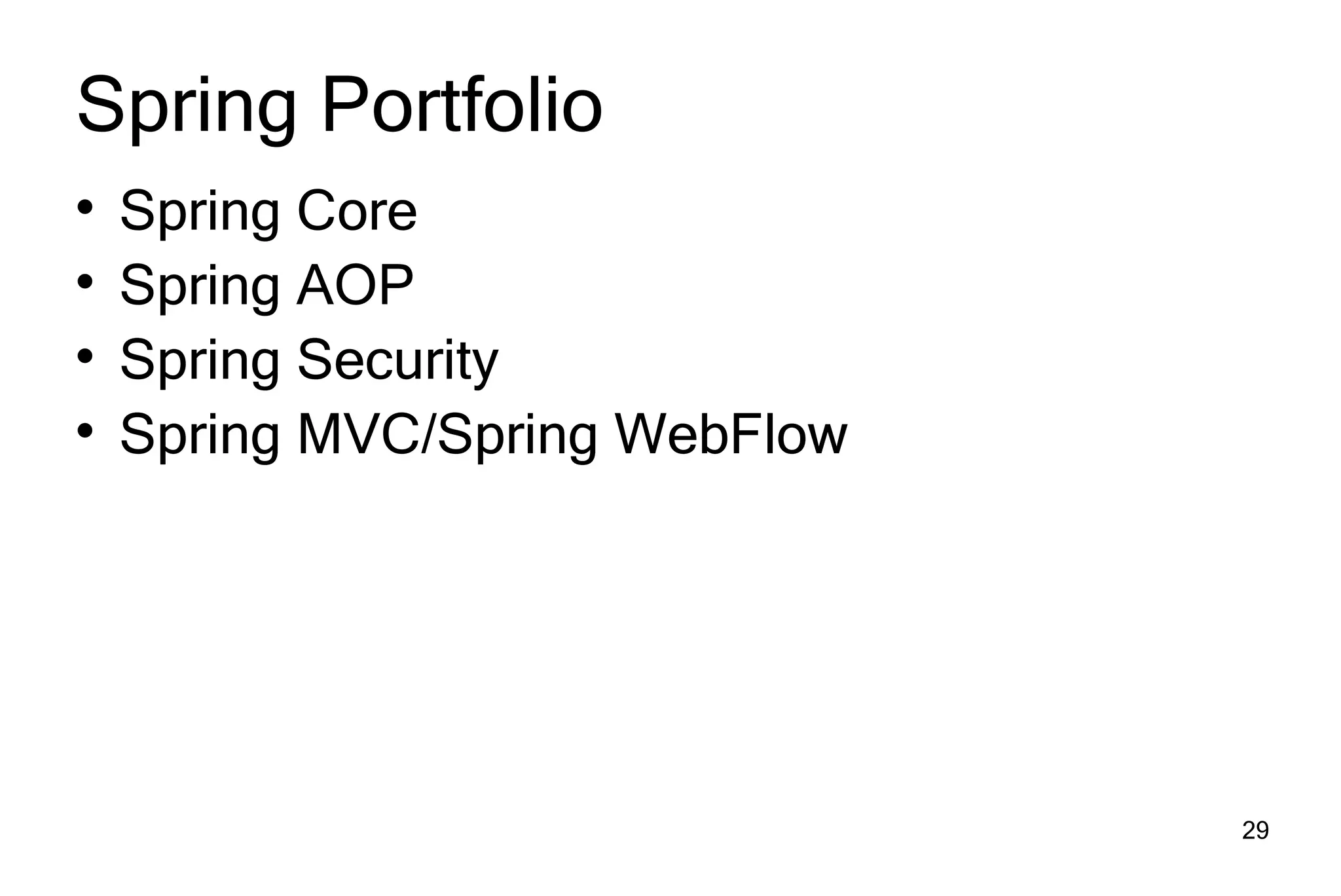 Domain Driven Design Development Spring Portfolio