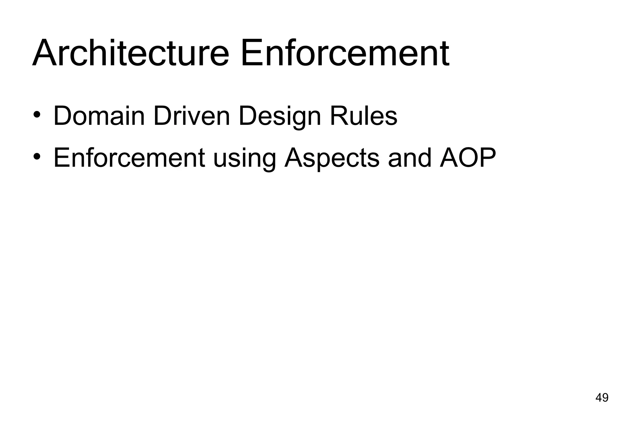 Domain Driven Design Development Spring Portfolio