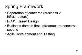 Domain Driven Design Development Spring Portfolio