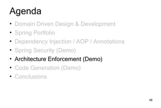 Domain Driven Design Development Spring Portfolio