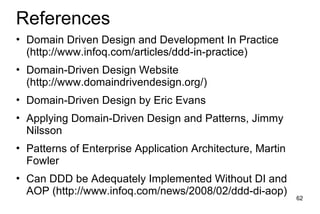 Domain Driven Design Development Spring Portfolio
