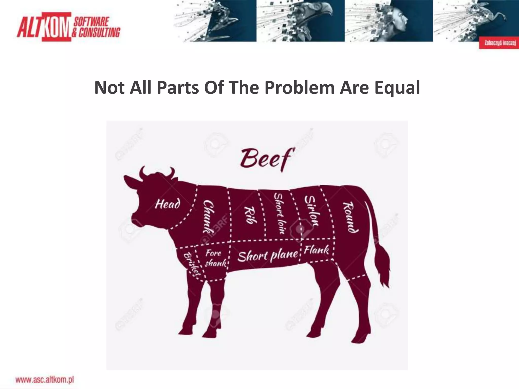 Not All Parts Of The Problem Are Equal
 