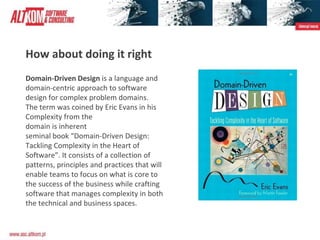 Domain Driven Design Introduction | PPTX