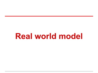 Real world model