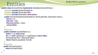 Domain Driven Design Tactical Patterns | PDF